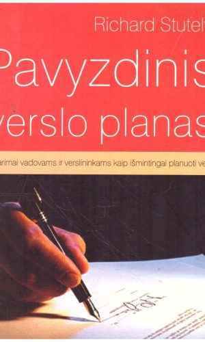 Pavyzdinis verslo planas - Richard Stutely