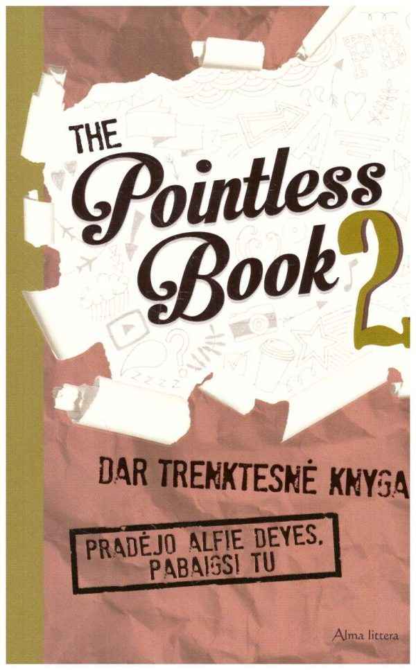 The Pointless book 2. Dar trenktesnė knyga - Alfie Deyes