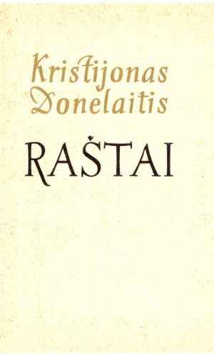 Raštai: Metai ir kt. - Kristijonas Donelaitis