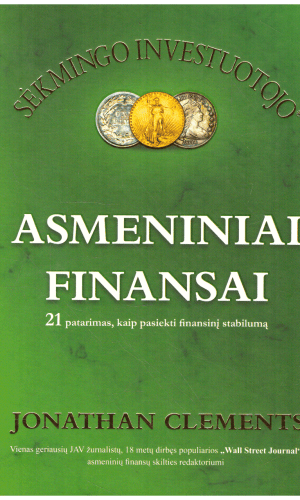 Asmeniniai finansai - Jonathan Clements