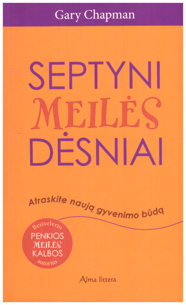 Septyni meilės dėsniai - Gary Chapman