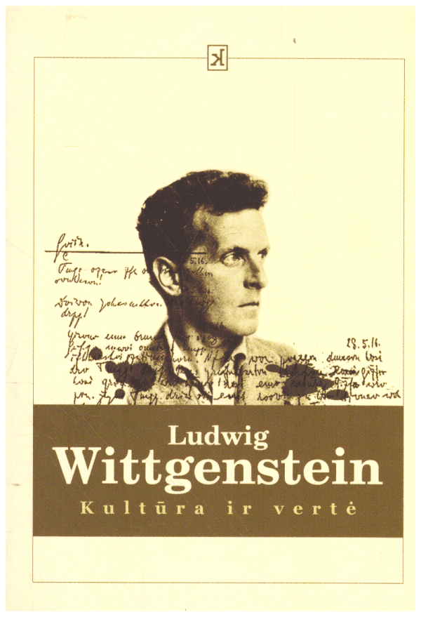 Kultūra ir vertė - Ludwig Wittgenstein