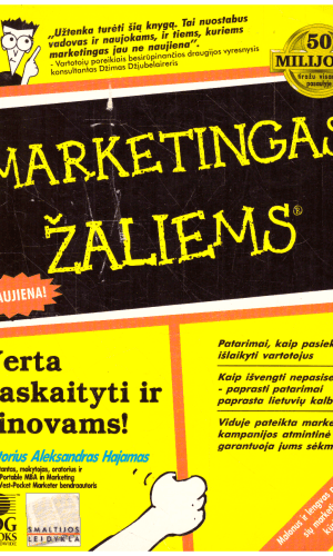 Marketingas žaliems - Aleksandras Hajamas