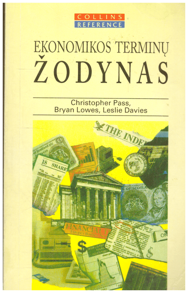 Ekonomikos terminų žodynas - Ch. Pass, B. Lowes, L. Davies