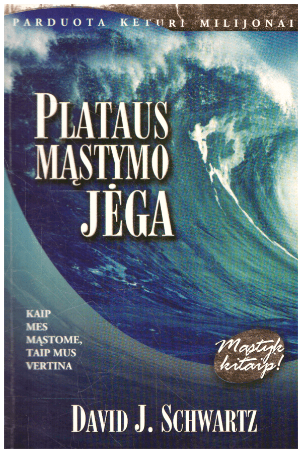 Plataus mąstymo jėga. Kaip mes mąstome, taip mus vertina - David J. Schwartz