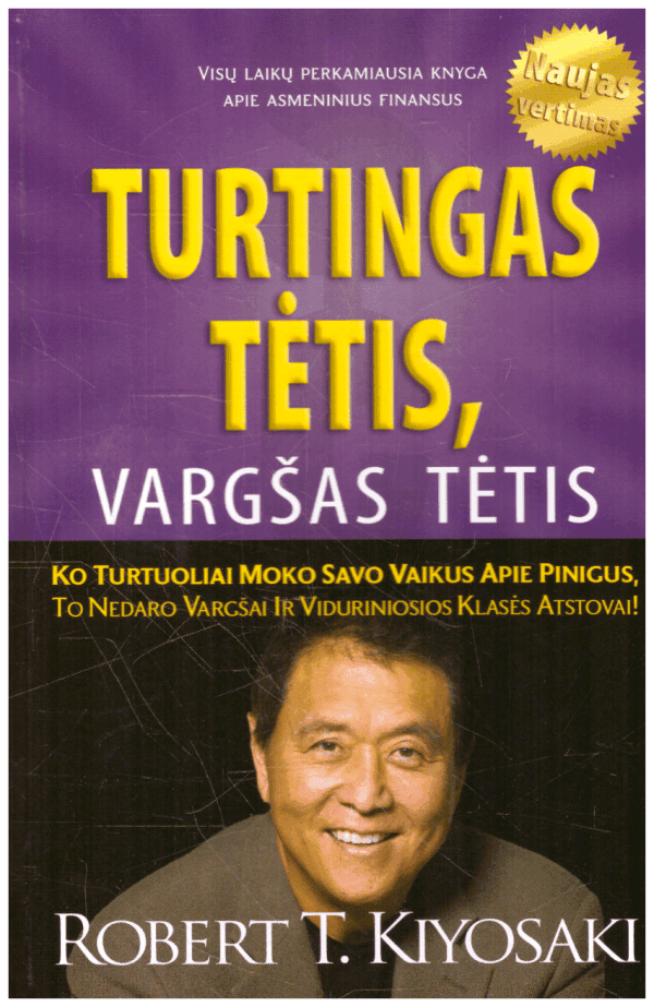 Turtingas tėtis, vargšas tėtis - Robert T. Kiyosaki