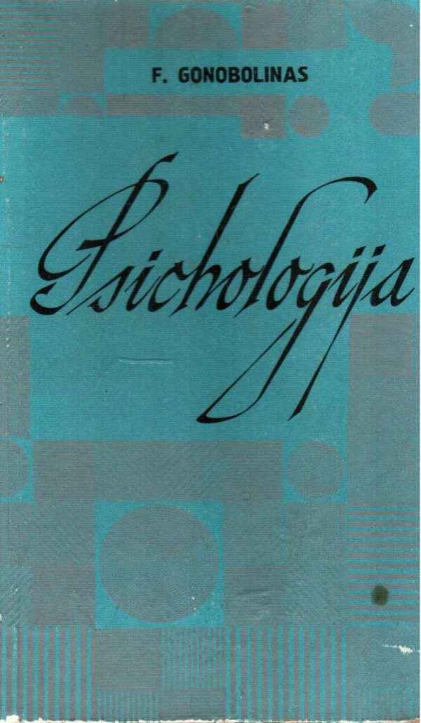 Psichologija - F. Gonobolinas