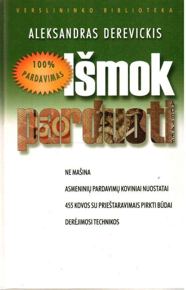 Išmok parduoti - Aleksandras Derevickis