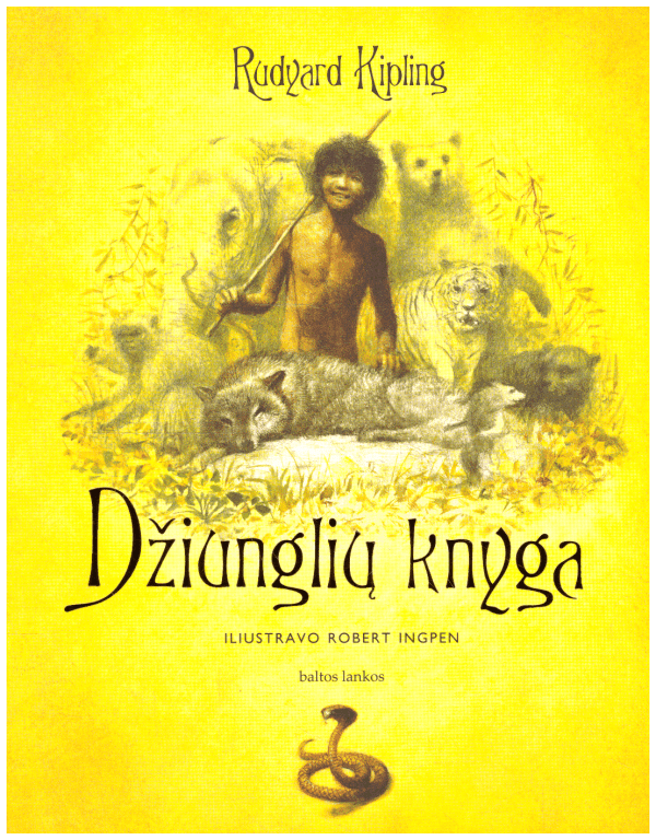 Džiunglių knyga - Rudyard Kipling