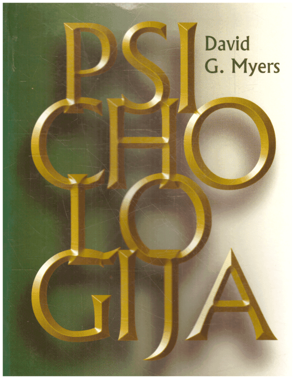 Psichologija - David G. Myers