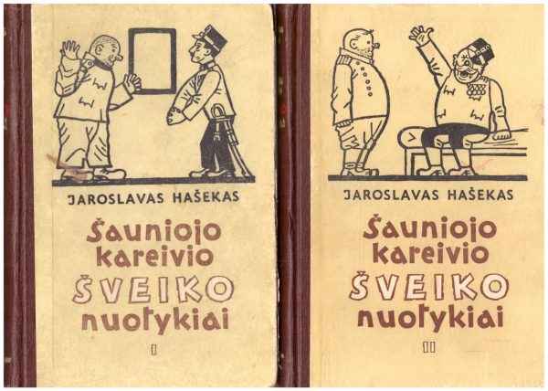 Šauniojo kareivio Šveiko nuotykiai (1,2 tomai) - Jaroslavas Hašekas