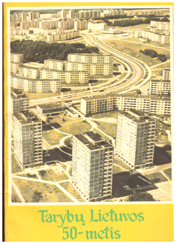 Tarybų Lietuvos 50-metis - V. Stančikas