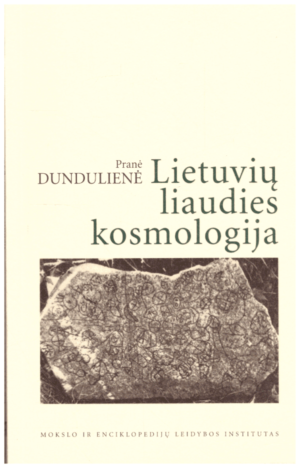 Lietuvių liaudies kosmologija - Pranė Dundulienė