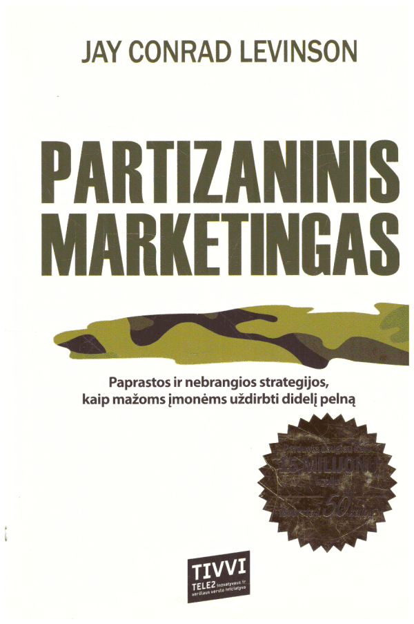 Partizaninis marketingas - Jay Conrad Levinson