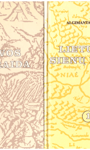 Lietuvos sienų raida (2 tomai) - Algimantas Liekis