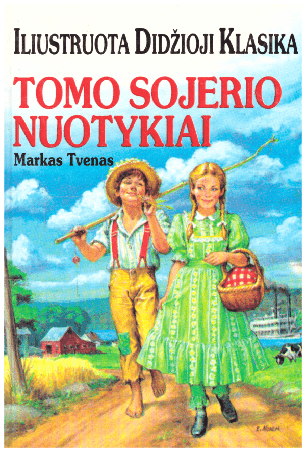Tomo Sojerio nuotykiai. Iliustruota Didžioji Klasika (7) - Markas Tvenas