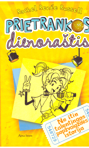 Prietrankos dienoraštis (3): Ne itin talentingos popžvaigždės istorija - Rachel Renée Russell