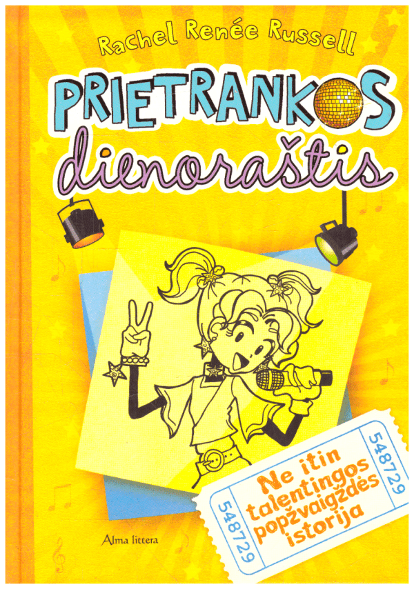 Prietrankos dienoraštis (3): Ne itin talentingos popžvaigždės istorija - Rachel Renée Russell