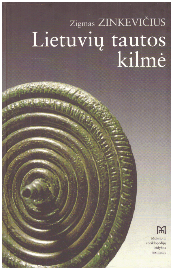 Lietuvių tautos kilmė - Zigmas Zinkevičius