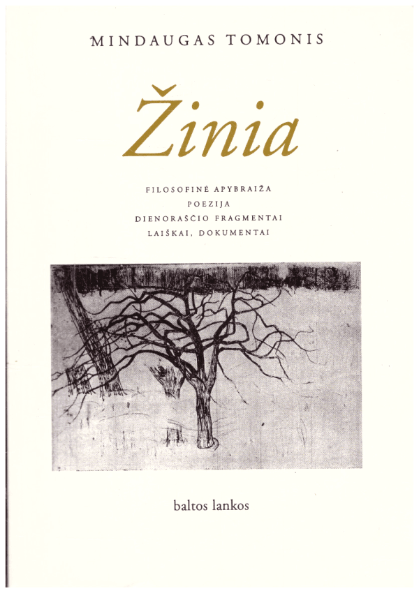 Žinia - Mindaugas Tomonis