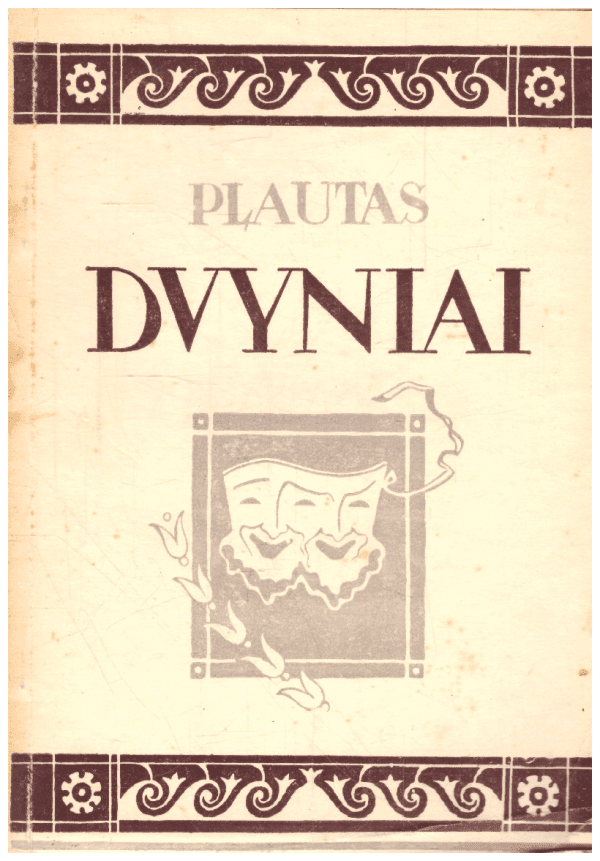 Dvyniai - Plautas