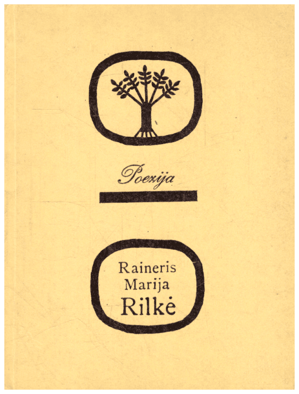 Poezija - Raineris Marija Rilkė