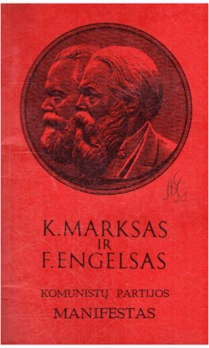 Komunistų partijos manifestas - K. Marksas, F. Engelsas