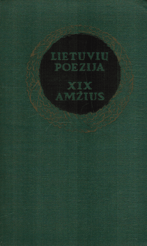 Lietuvių poezija XIX amžius - B. Pranskus