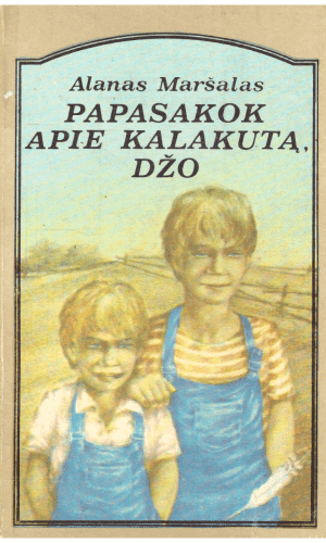 Papasakok apie kalakutą, Džo - Alanas Maršalas