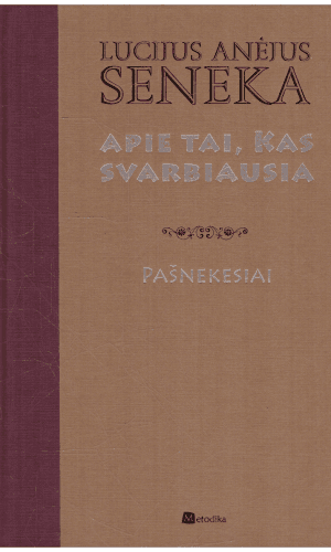 Apie tai, kas svarbiausia. Pašnekesiai - Lucijus Anėjus Seneka