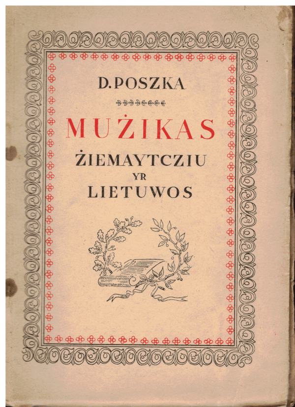 Mužikas žiemaytcziu yr Lietuwos - D. Poszka (Poška)