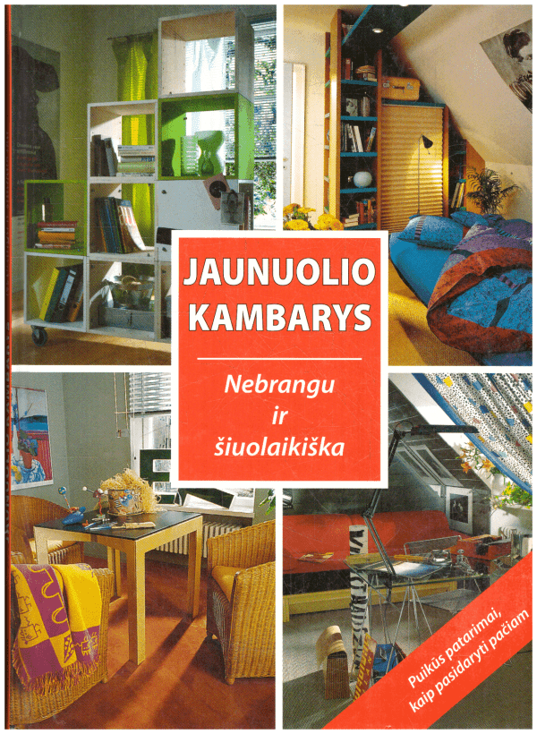 Jaunuolio kambarys: nebrangu ir šiuolaikiška
