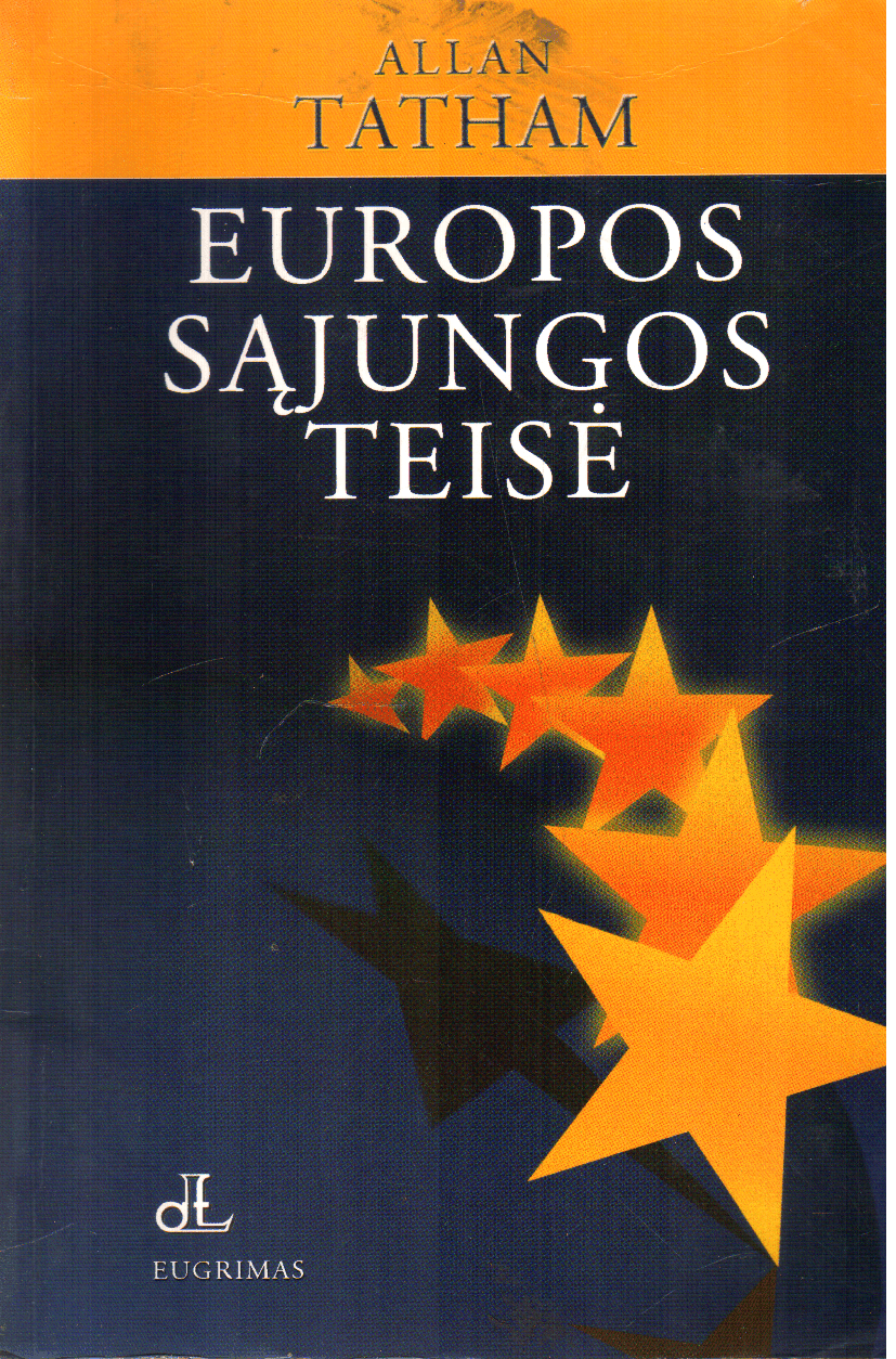 Europos Sąjungos teisė - Allan Tatham