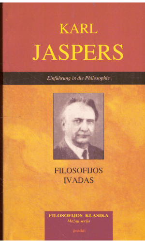 Filosofijos įvadas - Karl Jaspers