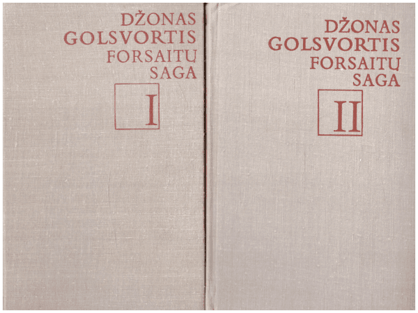 Forsaitų saga (1,2 tomai) - Džonas Golsvortis
