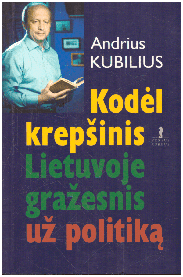 Kodėl krepšinis Lietuvoje gražesnis už politiką - Andrius Kubilius