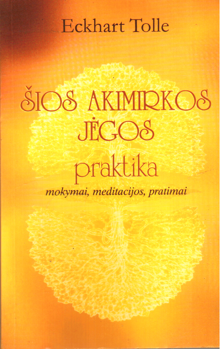 Šios akimirkos jėgos praktika - Eckhart Tolle (tekste yra pabraukymų)