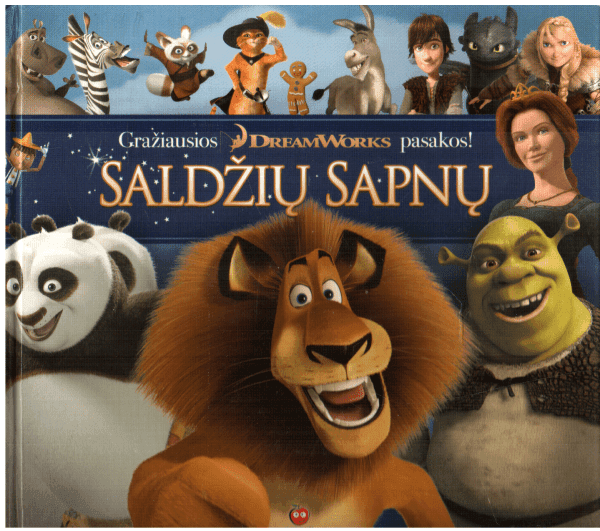 Saldžių sapnų (gražiausios DreamWorks pasakos)