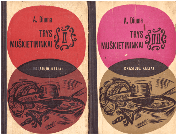 Trys muškietininkai (1,2 tomai). Drąsiųjų keliai - A. Diuma