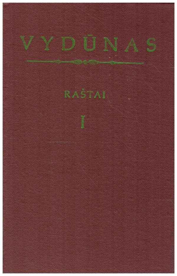 Raštai (1 tomas) - Vydūnas