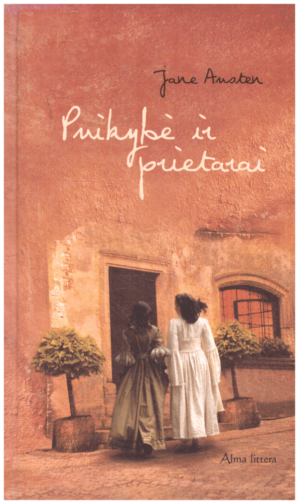 Puikybė ir prietarai - Jane Austen (lapų krašteliai su gelsvomis dėmelėmis)