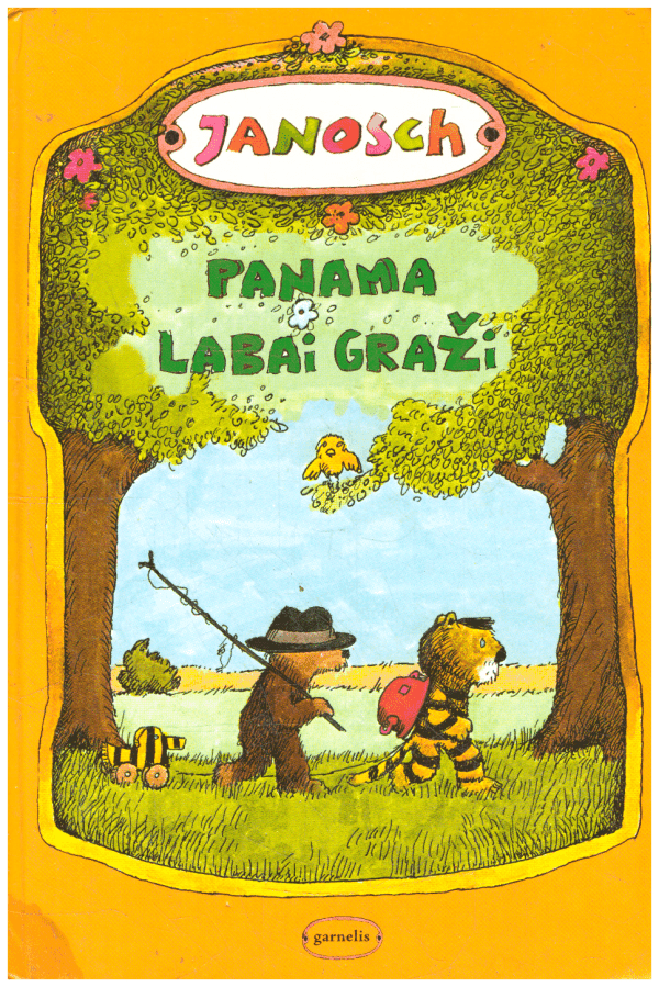 Panama labai graži - Janosch (priešlapyje užrašas)