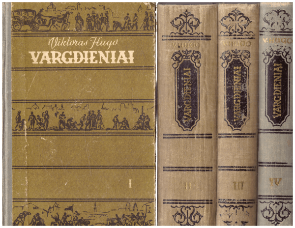 Vargdieniai (1,2,3,4 tomai) - Viktoras Hugo