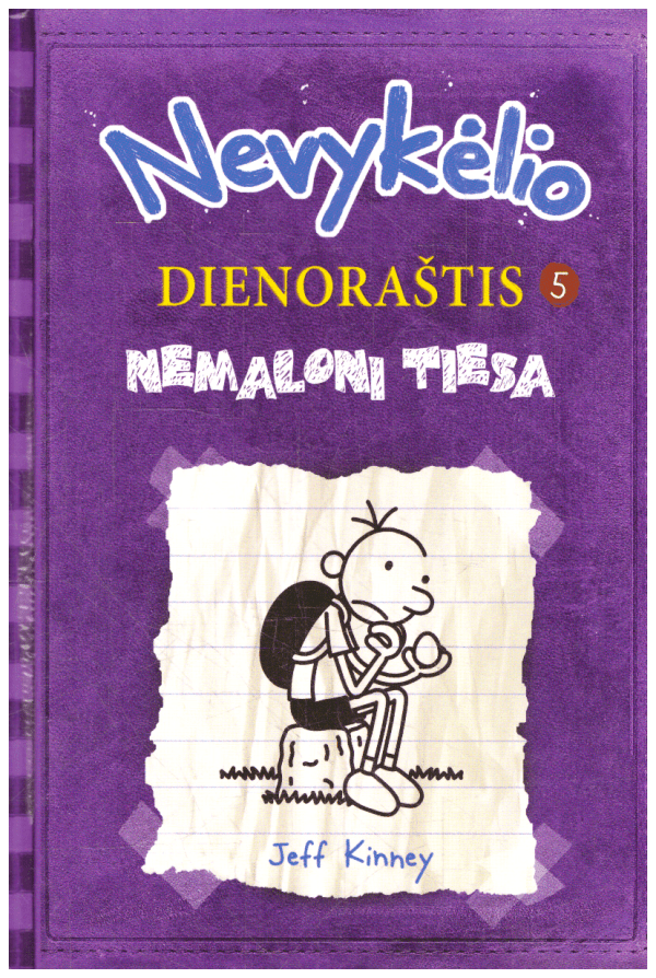 Nevykėlio dienoraštis (5). Nemaloni tiesa - Jeff Kinney
