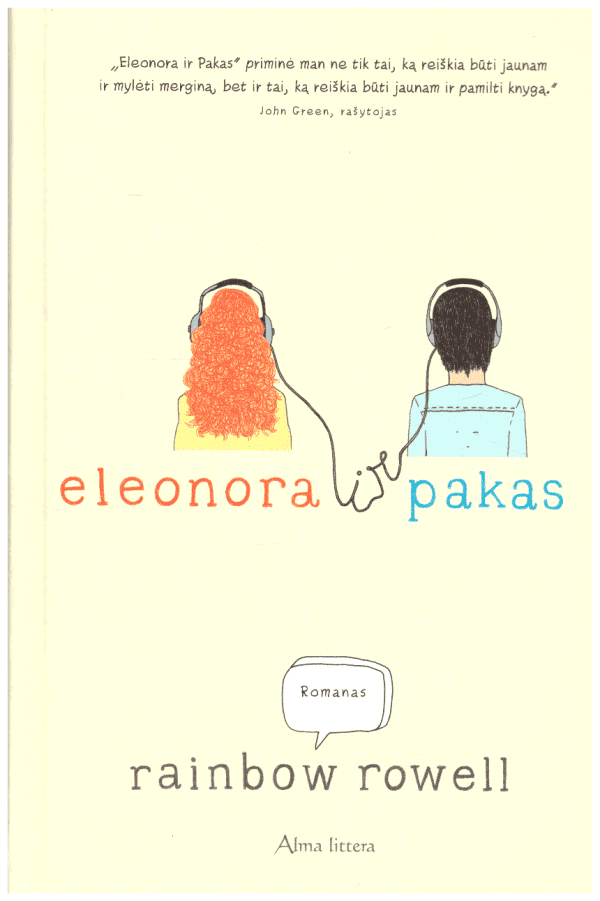 Eleonora ir Pakas - Rainbow Rowell
