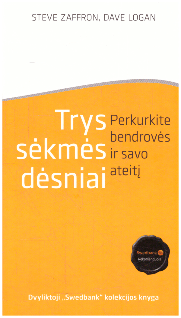 Trys sėkmės dėsniai: perkurkite bendrovės ir savo ateitį - Steve Zaffron, Dave Logan