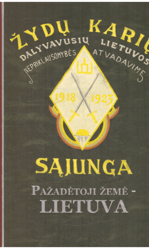 Pažadėtoji žemė - Lietuva: žydų karių dalyvavusių Lietuvos nepriklausomybės atvadavime 1918-1923 sąjunga (+CD) - Vilius Kavaliauskas