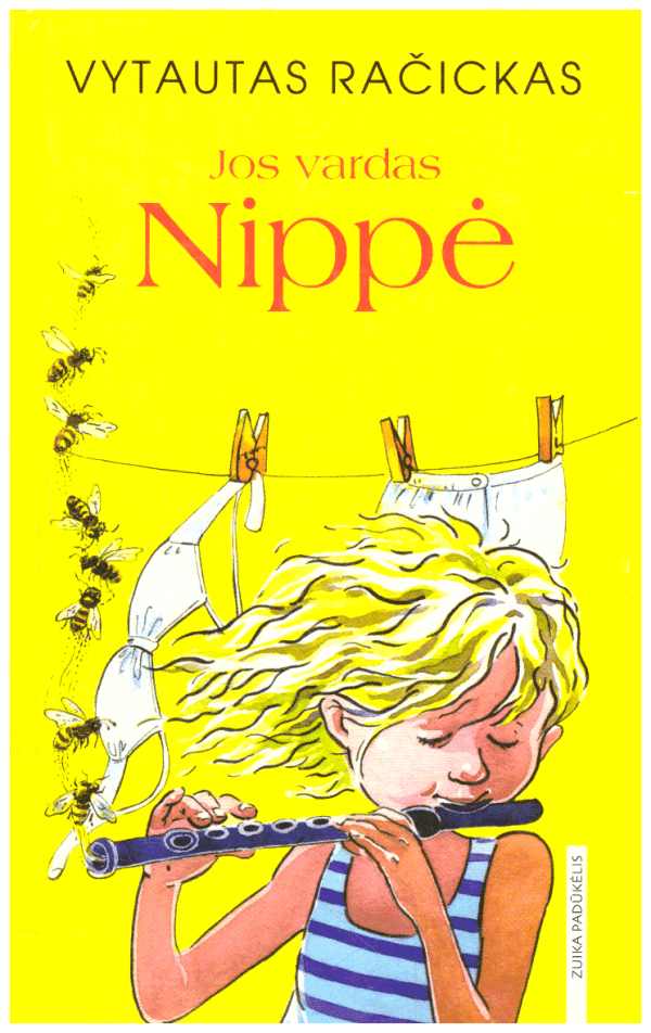 Jos vardas Nippė - Vytautas Račickas (su autoriaus dedikacija, autografu)