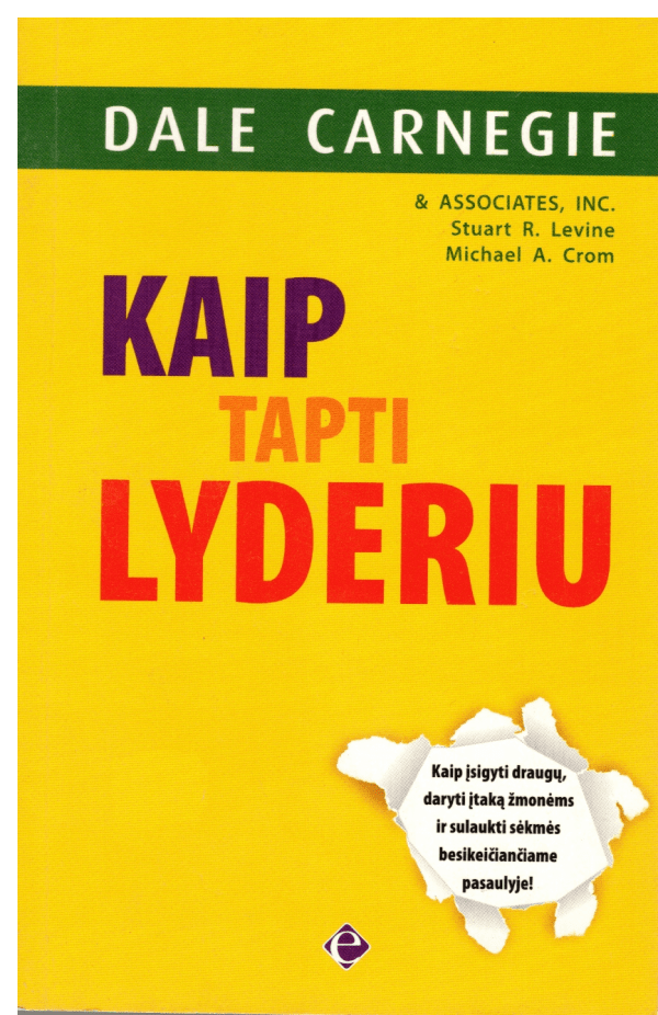 Kaip tapti lyderiu - Dale Carnegie