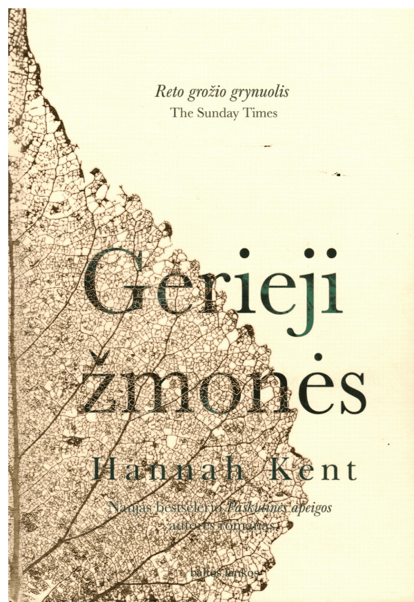 Gerieji žmonės - Hannah Kent
